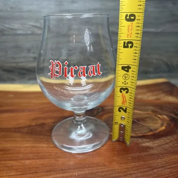 PIRAAT Belgium Beer Tulip Beer Glass 0.25L - Excellent Condition - Picture 3 of 4
